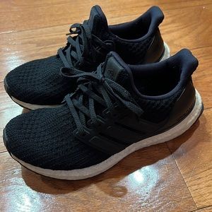 Adidas Ultraboost Black and White- Size 5W